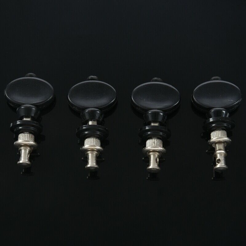 4 Tuning Pegs Pin for Ukulele and Other Various Instruments--Black