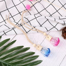Car hanging empty glass bottles car perfume bottle pendant auto ornament 3c
