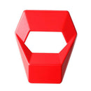 Universal Aluminum Alloy Car Engine Start Stop Button Ring Cover Trim (Red)