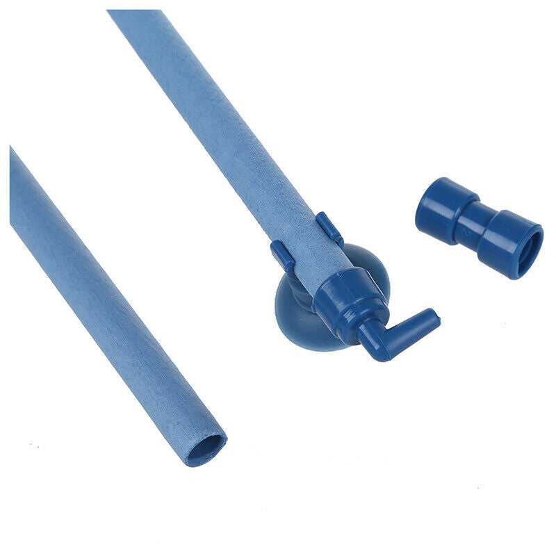 23" Suction Cup Bubble Wall Tube For Fish Tank Airstone T8I7