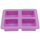 4-Cavity Tree Silicone Mold Cake Soap Mould Cookie Chocolate Mold DIY Baking OZ