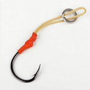 50PCS Fishing Solid Stainless SteelConnector Snap Split Tackle Lure SH Ring G8K0