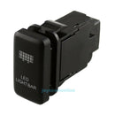 12V Blue 2LED Car Replacement 2 Way ON-OFF Push Button LED Light Switch
