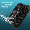 Silica Gel Car Seat Cushion Non Slip Chair Pad For Office Truck Home Breath U8Q1