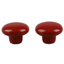2pcs Red Round Ceramic Cupboard Knob Drawer Cabinet Pull Handle S A2Z5