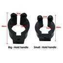 12 Pieces Regular Fishing Pole Rod Holder Storage Clips Rack 2 Style & 6 Pc