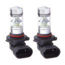 2 Pieces Car 9006 HB4 100W Ice Blue LED Bulb for Fog Running DRL Light Lamp