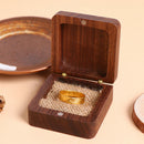Wood Jewelry Boxes Ring Bearer Box Box PillowB Hn