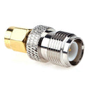 2pcs RF Coaxial Coax Adapter RP-SMA Male to RP-TNC Female Connector