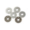 2set AXK0619 Thrust Needle Roller Bearing With Two Washers 6mm x 19mm  JR