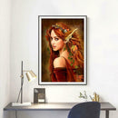 5D DIY Full Drill Diamond Painting Fairy Girl Cross Stitch Embroidery Kit