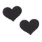 2pcs Women Accessories Nipplecovers Sexy Self Adhesive Pasties (Black) A