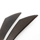 6PCS/Set Carbon Fiber Front Bumper Splitter Fins Splitters for Universal Car