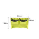 Flower Pot Stackable Wall Planter Garden Flower Pots Wall Hanging Vertical  G6P6