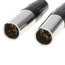3 Pin XLR Connectors Male Microphone Mic Cable Plug Connector Audio