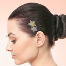 3pcs Full Drill Diamond Painting Hair Clip Stars DIY Rhinestone Hairpins