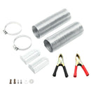 Car Heater Supply Pipe Bracket Pipe Strap Clamps Screws for Defroster