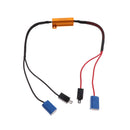 1 Pair H1/H3 LED Fog Light Headlight Load Resistor Wiring Harness Decoder