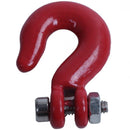 RC Rock Crawler Steel Tow Rope & Tow Hooks For 1/10 Climbing Car Trailer Pa J1A3