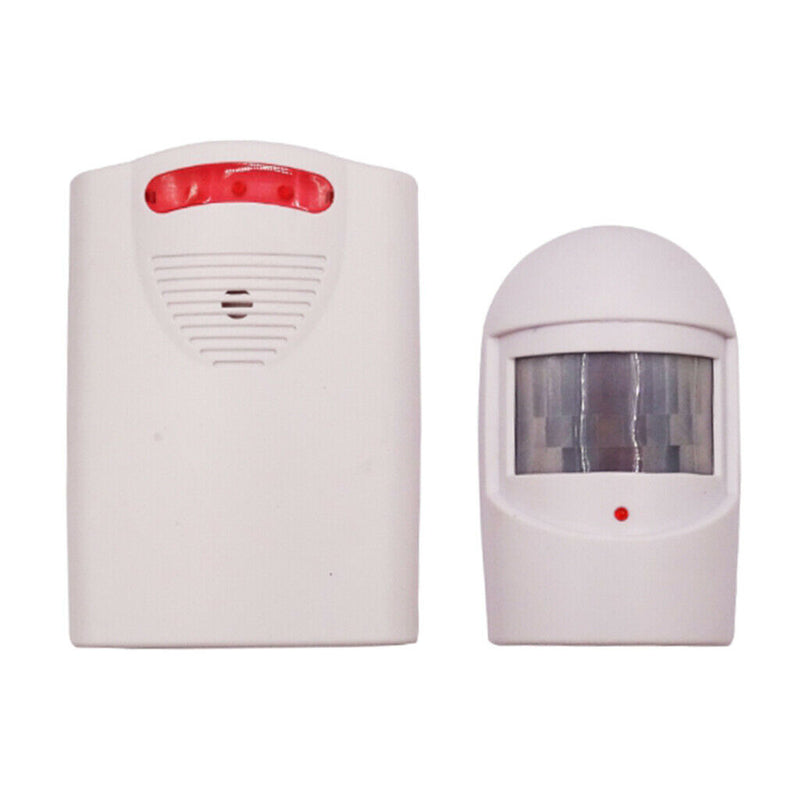 2xWireless Driveway Alarm PIR Motion Sensor Driveway Security Intruder Alert Kit