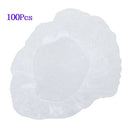 100pcs disposable and clear hair salon spa shower caps. P1L5