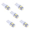 5 X T10 5050 5SMD Instrument Lights License Plate Lights Car Lights A#S