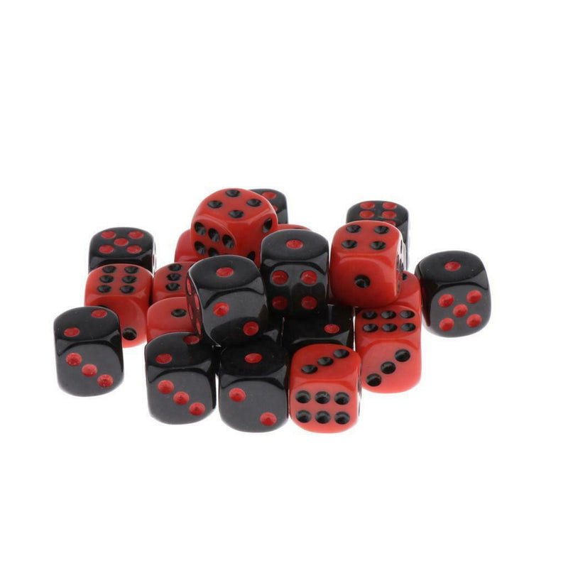 24Pcs Dice Set Colored Dice 6 Sided Dots For Dungeons And