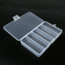 Lightweight Portable 5 Compartments Fishing Lure Medicine Storage Box Case