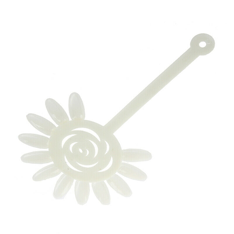 Fan Style Nail Art Tips Display Practice Wheel Tool 10pcs R5E8