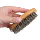 1PC Men Natural Boar Bristle Beard Mustache Brush Cleaning Tool Shaving  OZ