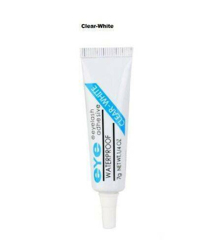 1x DUO Waterproof Clear White False Adhesive Eye Lash Glue Eyelashes Makeup NEW