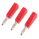 Banana Plug 4mm Audio Speaker Wire Cable Connector (Pack 5) Red