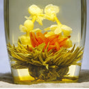 Handmade Jasmine Blooming Flower Flowering Green Tea Ball Wedding DrinkingLJ
