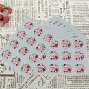 120pcs(10sheet) heart wreath especially for you Sealing Stickers Gift Box Lab BX