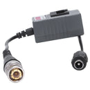 2 x CCTV Camera UTP BNC Male to RJ45 5.5x2.1MM Power Video Balun Transceive