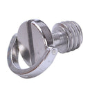 Longer Shaft D-ring Screw 3/8 inch-16 Thread Camera Tripod Quick Release FixT7X2