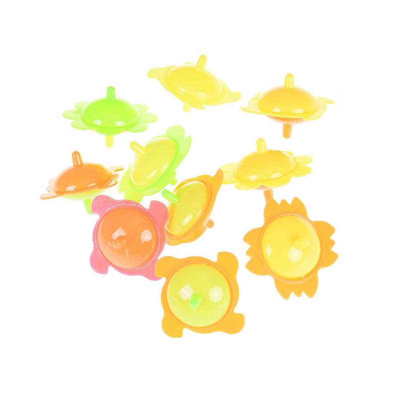 5x Sunflower  Pegasus Mini Top Spinning Kindergarten Gyro Toys FT