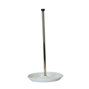 Steel Wine Decanter Rack Cup Drying Holder Glass Cup Display Shelf White