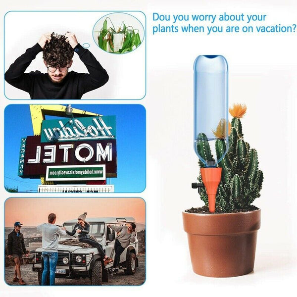 15Pcs Automatic Watering Self Waterer Irrigation Drippers Plant Watering Dr