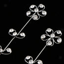 Chic Bridal Hair Combs Flower Long Hair Vine Wedding Party Prom Fancy Dress