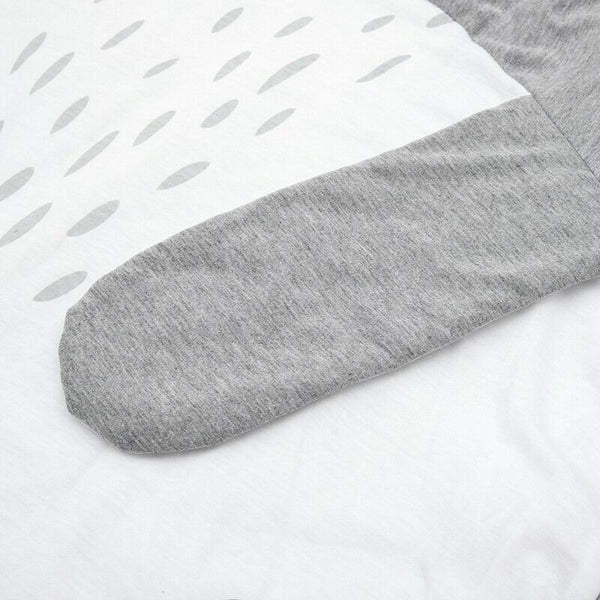 90CM Kids Play Game Mats Round Carpet Rugs Mat Cotton Crawling Blanket Floo R2B6