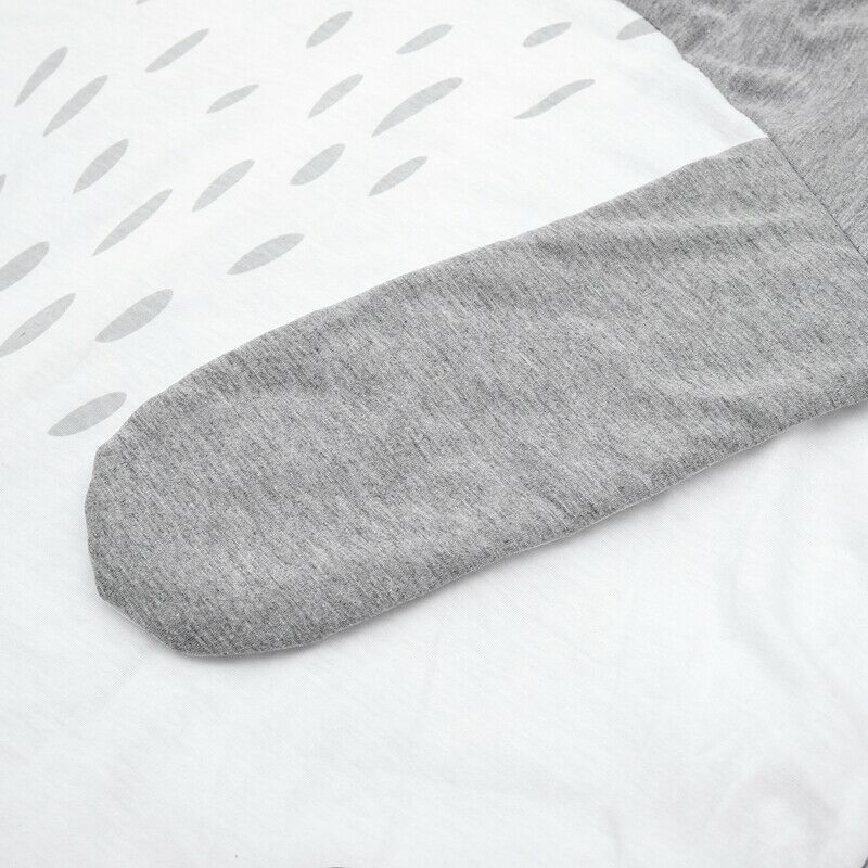 90CM Kids Play Game Mats Round Carpet Rugs Mat Cotton Crawling Blanket Floo R2B6