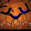 Halloween LED Bat Light up Headband Hair Band Headwear Bar Party Props Efficient