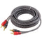 5m/16ft High Fidelity 2 Male to 2 Male RCA Car Stereo Amplifier Audio Cable