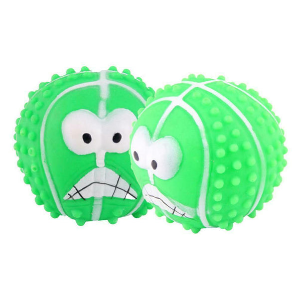 Pet Dog Molars Bite Squeak Vinyl Toys Sound Chew Angry Bird Shape Play Toys