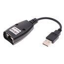USB 2.0 Extender To RJ45 Over Cat5/5e/6 Connection
