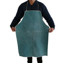 Welder Apron Heat Insulation Cowhide Leather Welding Protection Blue