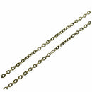 Woman Girl Flower Bird Print Ellipse Pendant Lobster Clasp Necklace Bronze