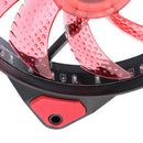 Red 12025 33LED Computer Case Cooling Fan Water-cooled Chassis Cooler 12cm