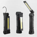 LED COB Work Light Portable 5 Mode Folding Emergency Flashlight with Magnet